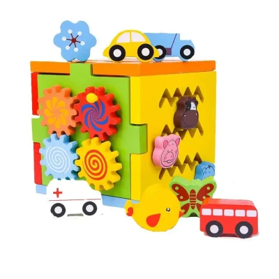 la Boîte Multifonctionnelle en Bois Niuniu Daddy
