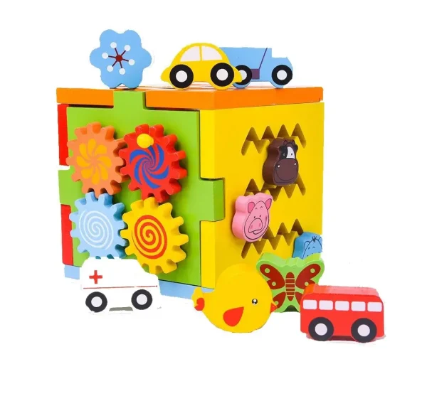 la Boîte Multifonctionnelle en Bois Niuniu Daddy