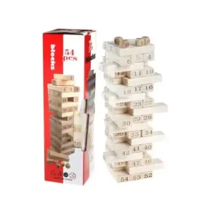 Jenga Blocks 54 PCS