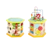 jouets en bois mon cube d'activité ville occupée pour les tout-petits