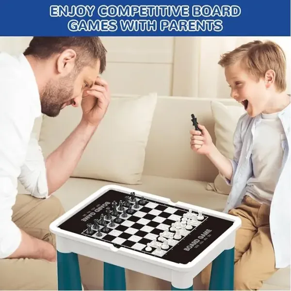 Jeu d'Échecs Créatifs et Magnétiques 9 en 1
