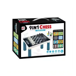 Jeu d'Échecs Créatifs et Magnétiques 9 en 1