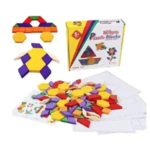 125 Pièces de Blocs Puzzle