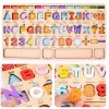 Alphabet Puzzle Table et ses Cartes d'Apprentissage