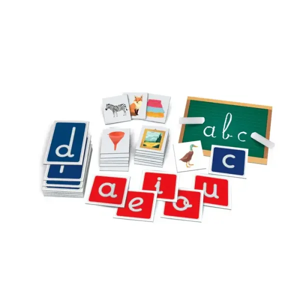 Les lettres tactiles - Montessori