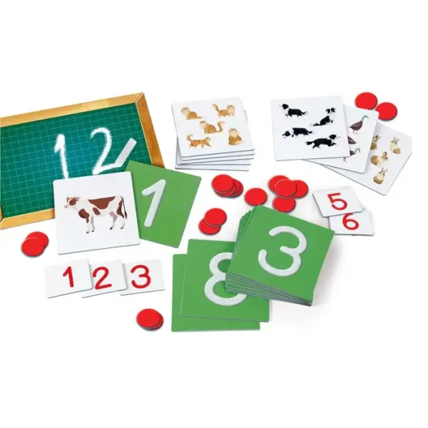 Les chiffres tactiles - Montessori