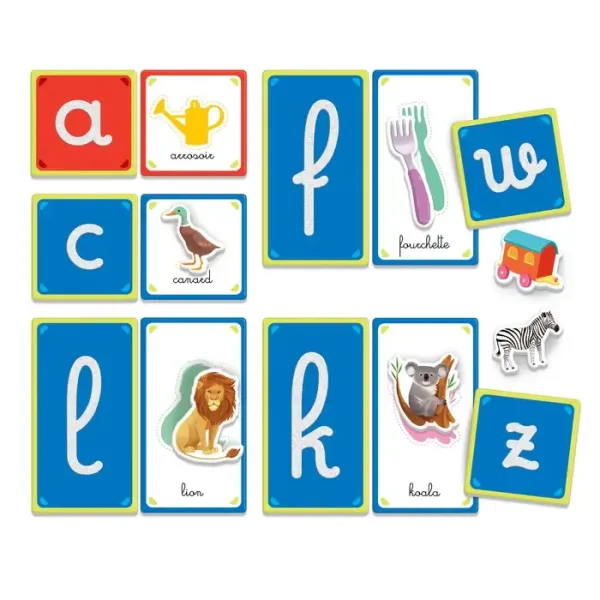 Les lettres tactiles - Montessori