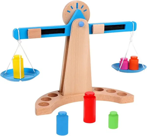 Jouets de Balance en Bois Éducatifs