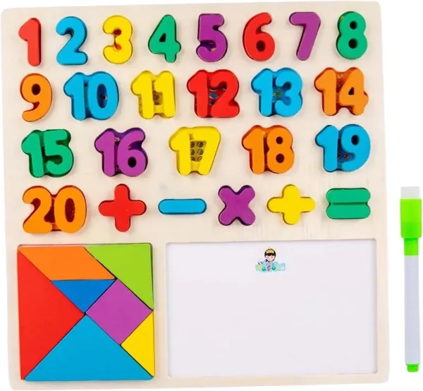 le Puzzle en Bois Multi-Usage
