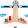 Jouets de Balance en Bois Éducatifs