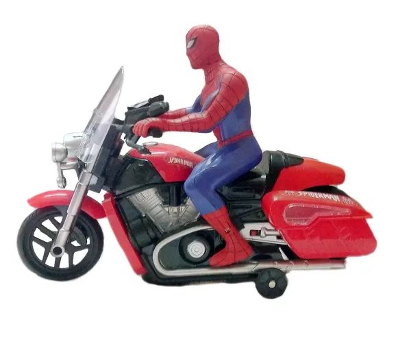 Avengers Bike Bump and Go Spiderman avec Bouclier