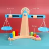 Jouets de Balance en Bois Éducatifs