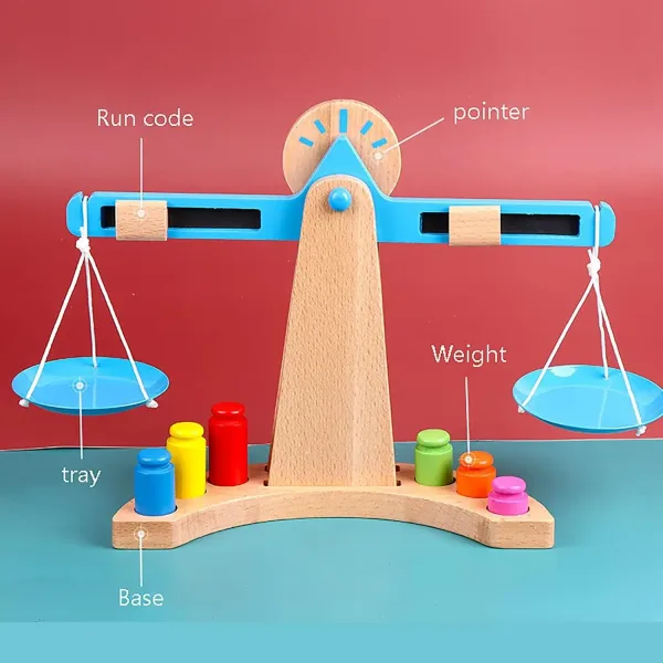 Jouets de Balance en Bois Éducatifs