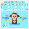 Jouets de Comptage Balance Singe