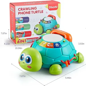 Jouet tortue rampante