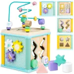 Cube de Motricité en Bois