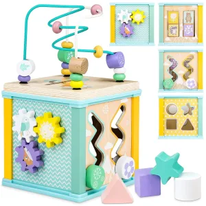 Cube de Motricité en Bois