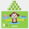 Jouets de Comptage Balance Singe