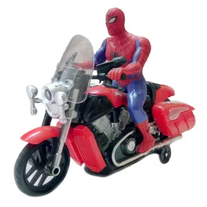 Avengers Bike Bump and Go Spiderman avec Bouclier