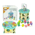 Cube d’Activité pour Les Enfants en Bois
