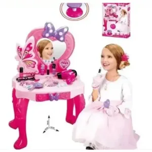 Dressing Table Playset avec Lumière et Miroir