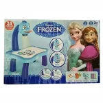 Ensemble de Bureau d’Apprentissage avec Projecteur de Dessin – Thème Frozen