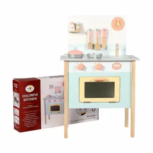 Ensemble de Jouets de Cuisine en Bois