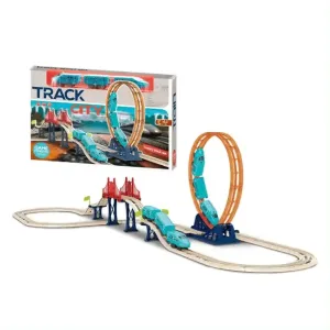 Circuit TRACK CITY de Luxe DIY pour Enfants