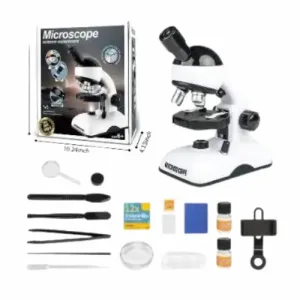 Kit microscope STEM, zoom jusqu'à 1200x