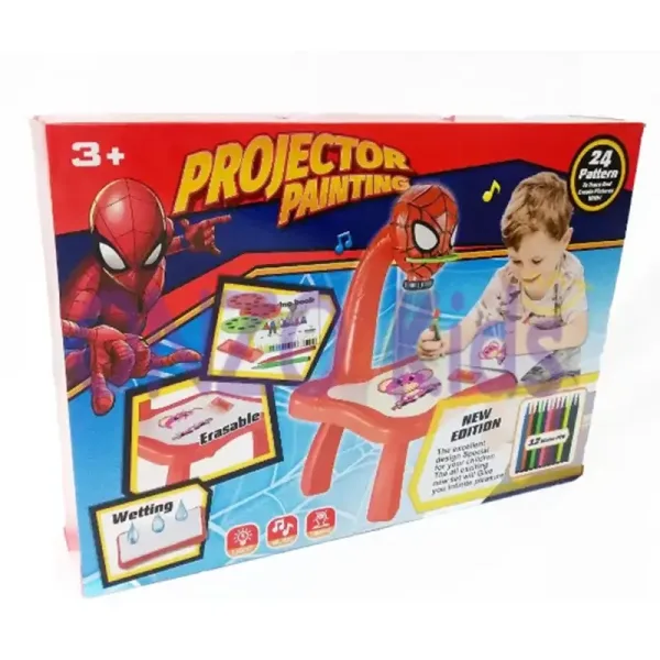 Ensemble de Bureau d'Apprentissage avec Projecteur de Dessin