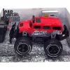 Voiture radiocommandée rouge avec télécommande