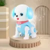 Robot électrique mignon en forme de chien dansant
