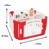 Aire de jeux des anges, barrière de jeux pour enfants