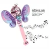 Baguette lumineuse musicale rose