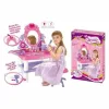 Coiffeuse avec miroir et kit de maquillage musical