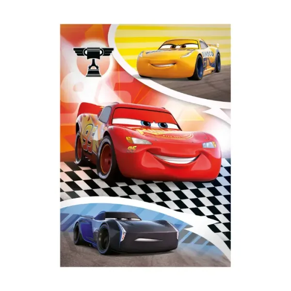Disney Cars - 104 pcs - Puzzle 104 + 3D Model