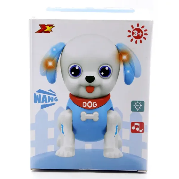Robot électrique mignon en forme de chien dansant