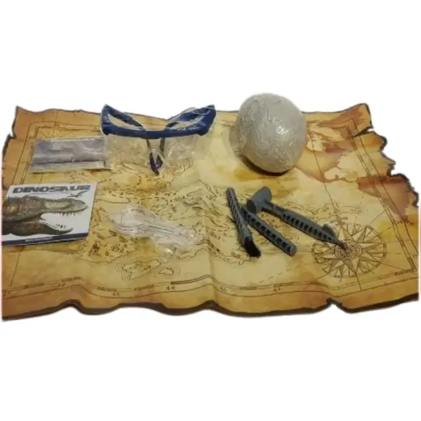Trésor archéologique du gibier de jeu de dinosaure