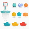 Lot de 10 pelles de bain en plastique pour enfants