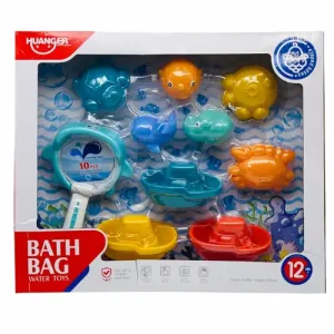 Lot de 10 pelles de bain en plastique pour enfants