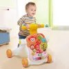 Trotteur Bébé 2 en 1 avec vitesse réglable et table d'activité