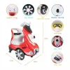 Voiture Électrique pour Enfants 6V avec Fonction Bulle Automatique