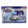 Voiture de police Smart avec son et lumière