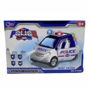 Voiture de police Smart avec son et lumière