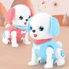 Robot électrique mignon en forme de chien dansant