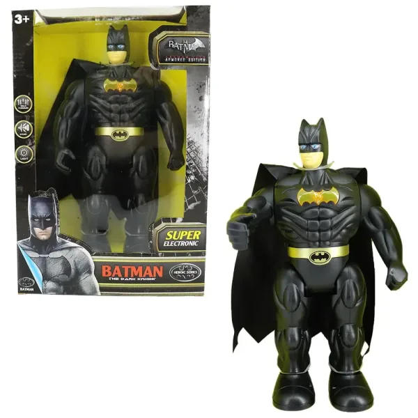 Grande figurine articulée de Batman avec lumières et sons