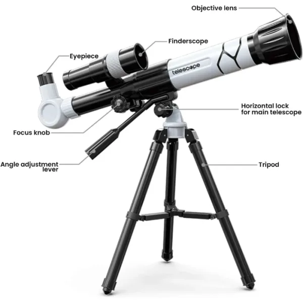 Télescope Astronomique 20x, 30x, 40x