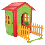 maison de jeu avec clôture